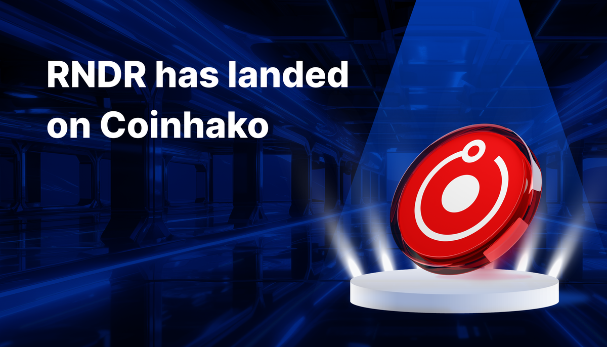 RNDR Now Available On Coinhako