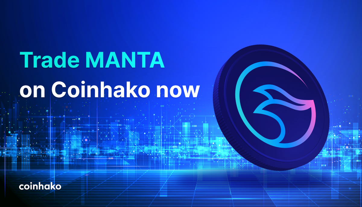 MANTA Now Available On Coinhako