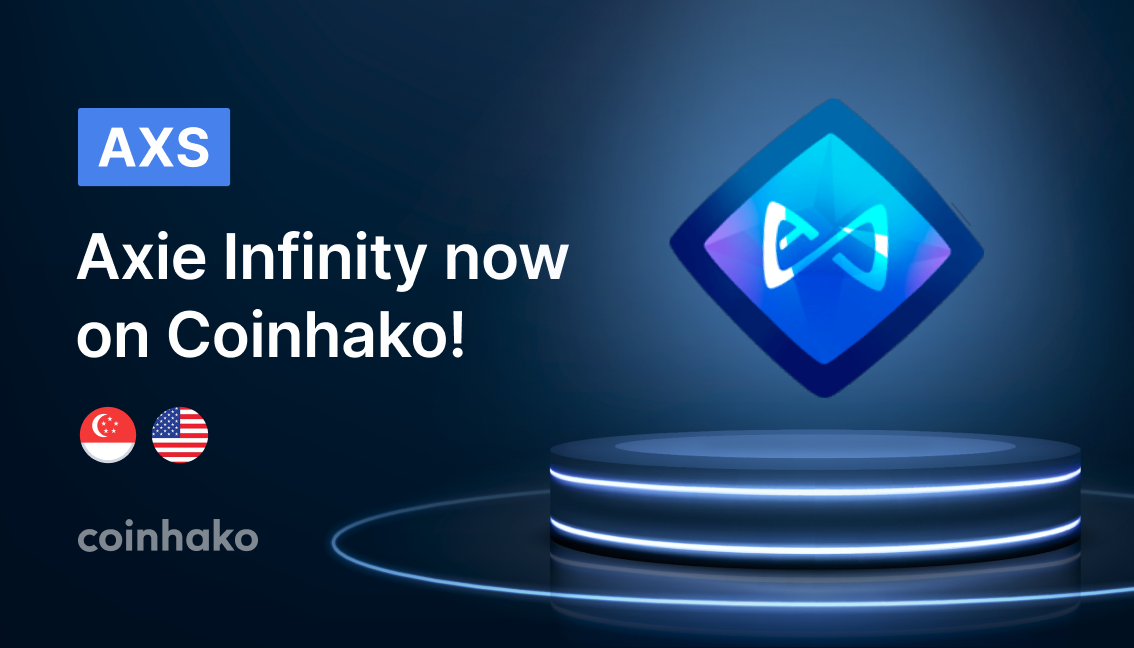 Axie Infinity (AXS) Trading is Now Live on Coinhako!