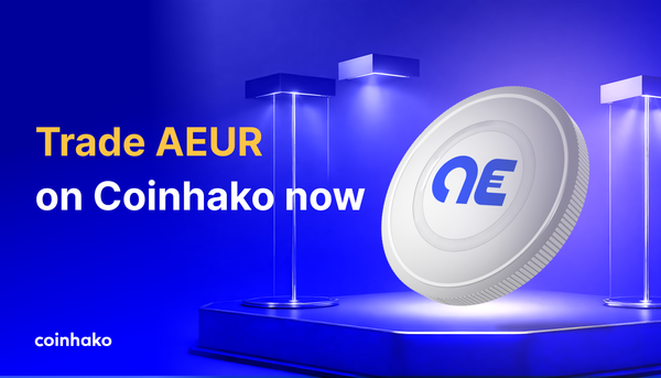 AEUR now available on Coinhako