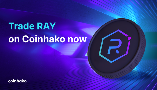 RAY now available on Coinhako