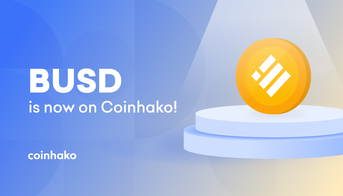 BUSD now trading live on Coinhako!