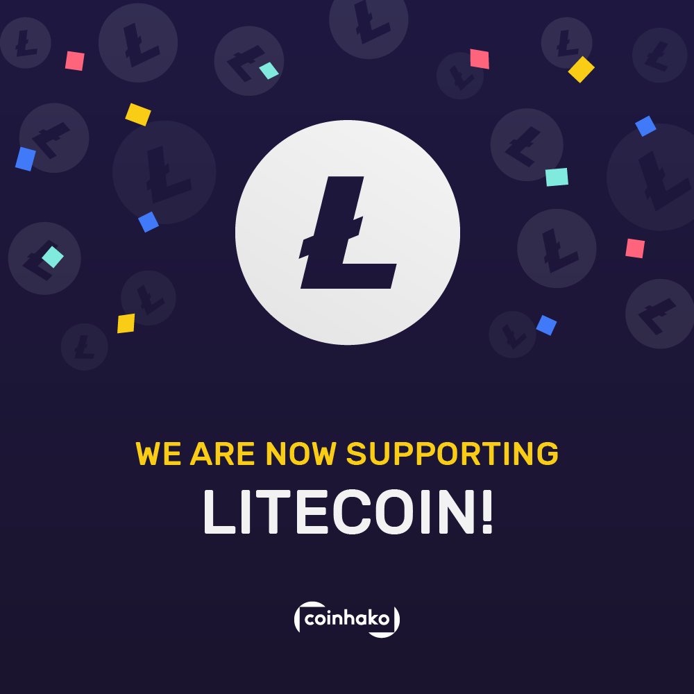 Litecoin (LTC) on Coinhako and giveaway contest!