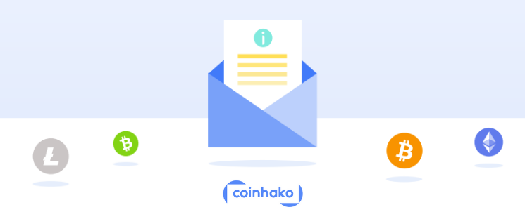 Coinhako Weekly Blockchain Email Newsletter