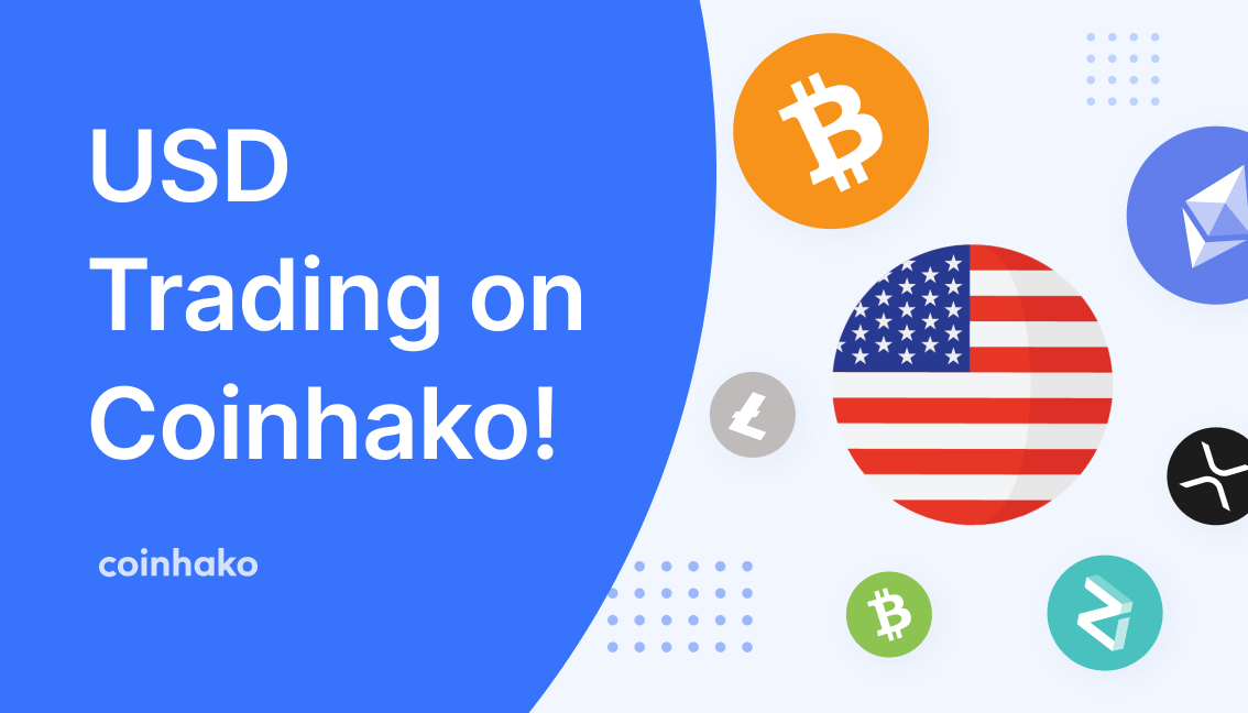 USD Trading For Bitcoin and Cryptocurrencies on Coinhako!