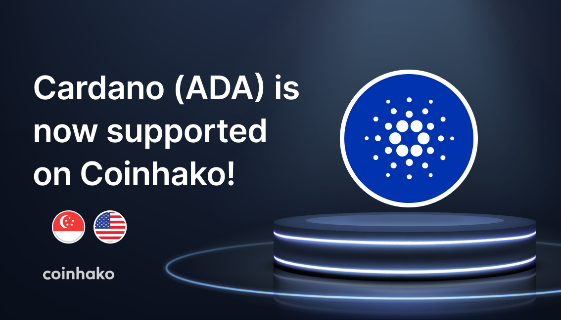 ADA Trading is Now Live on Coinhako!