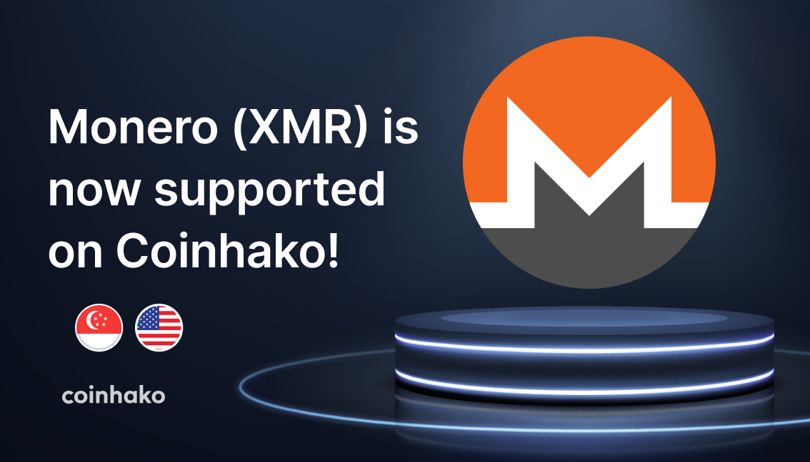 Monero (XMR) Trading is Now Live on Coinhako!