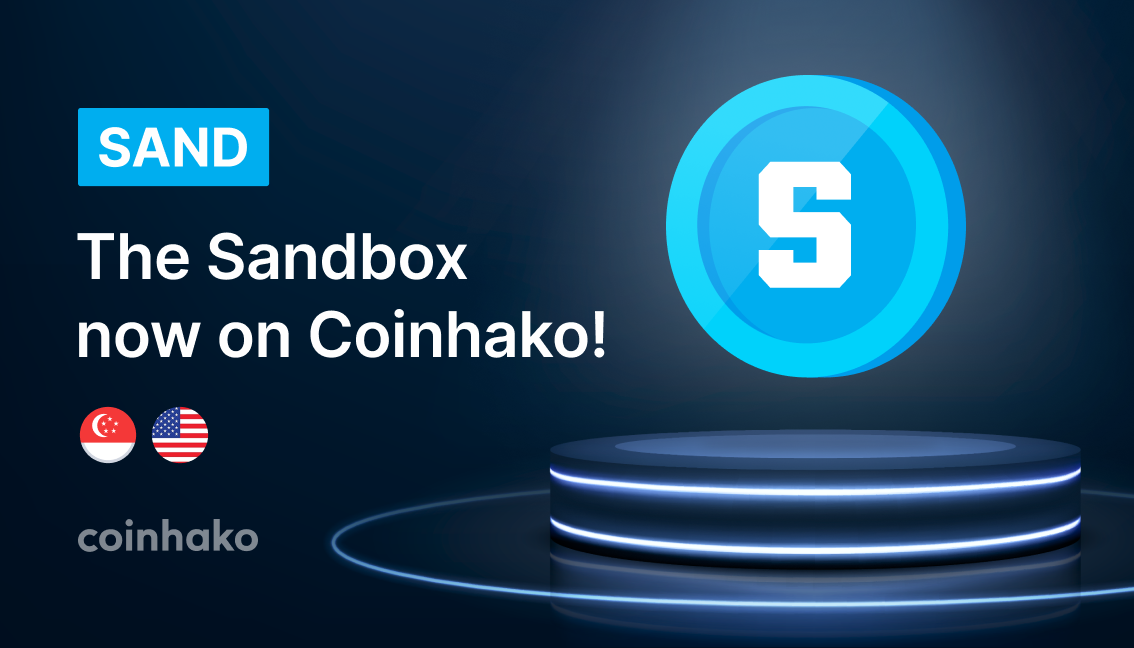 The Sandbox (SAND) Trading is Now Live on Coinhako!