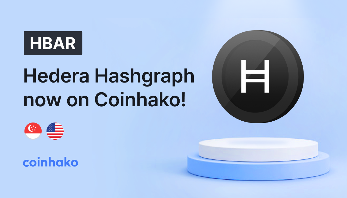 Hedera Hashgraph  (HBAR) Trading is Now Live on Coinhako!