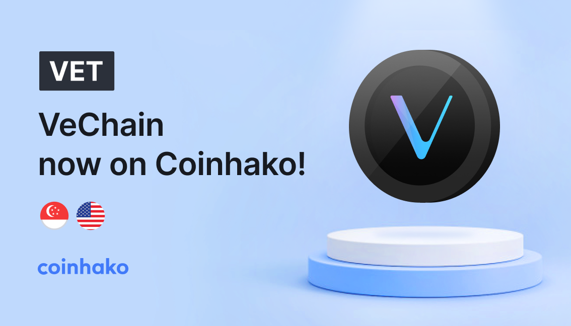 VeChain (VET) Trading is Now Live on Coinhako!