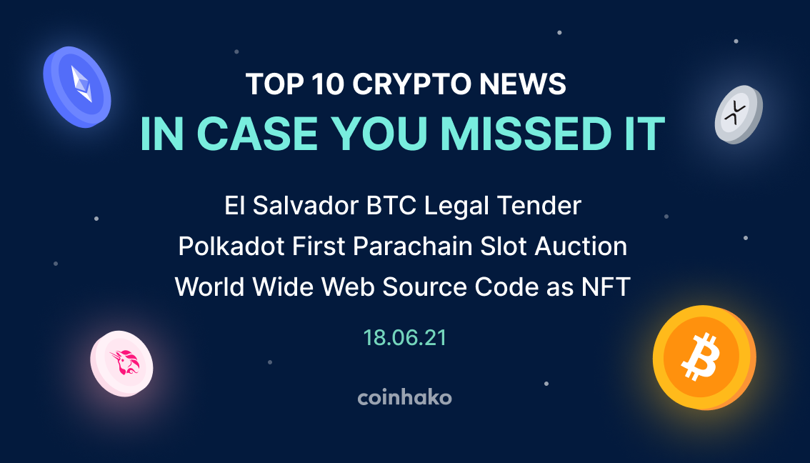 Top 10 Crypto News In Case You Missed It