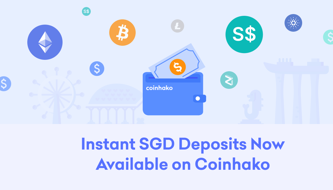 Instant SGD deposits are now available on Coinhako
