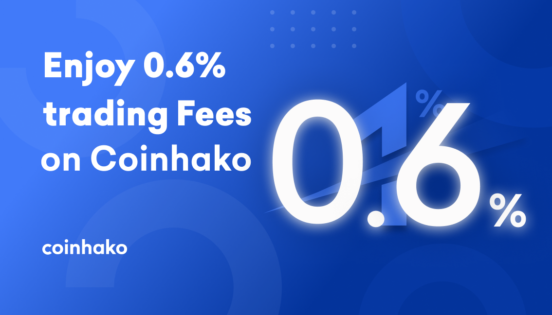 0.6% Trading Fees Are Now Live on Coinhako +  Exclusive Merch Giveaway