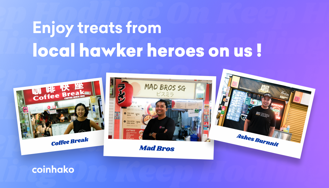 Keep HODLing on: Enjoy free local hawker delights with Coinhako