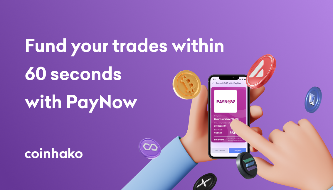 PayNow is Live on Coinhako - Fund Your Singapore Cryptocurrency Trades within 60 seconds