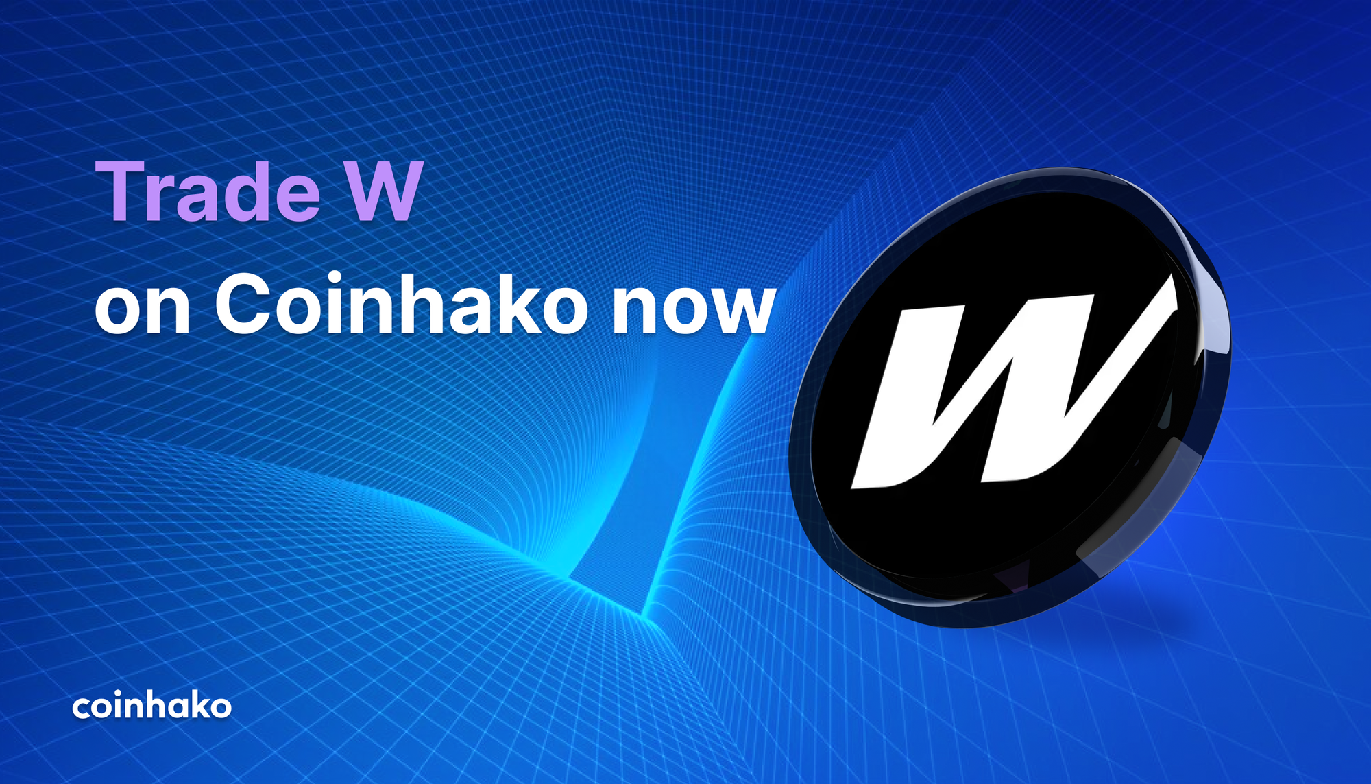 W now available on Coinhako