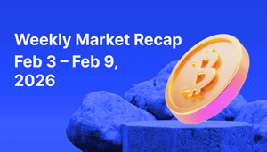 Crypto Weekly Market Recap: Feb 3 – Feb 9, 2026