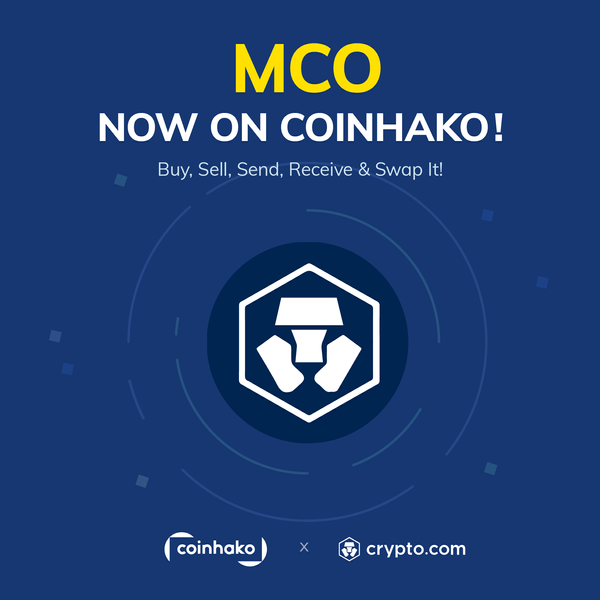 MCO by crypto.com now on Coinhako!