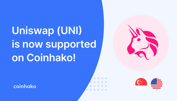Uniswap (UNI) is live on Coinhako!