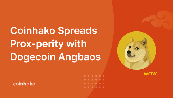 Coinhako Spreads Prox-perity with Dogecoin Angbaos