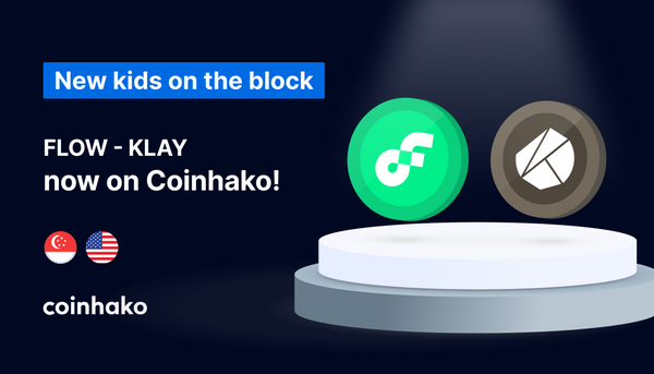 FLOW and KLAY trading now live on Coinhako!