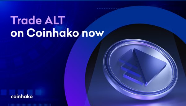 ALT now available on Coinhako