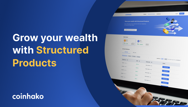 Grow your wealth with Structured Products on Coinhako