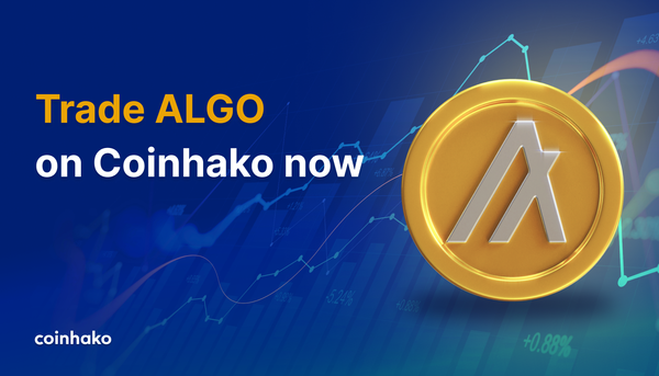 ALGO now available on Coinhako
