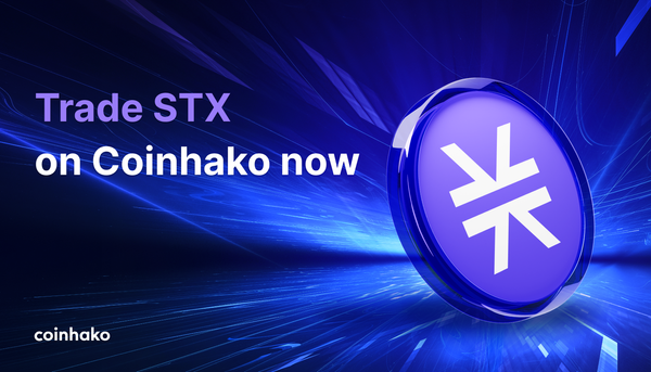 STX now available on Coinhako