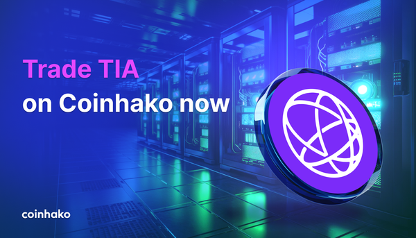 TIA now available on Coinhako