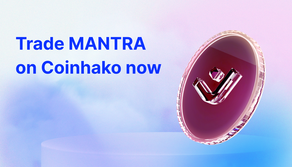 MANTRA now available on Coinhako